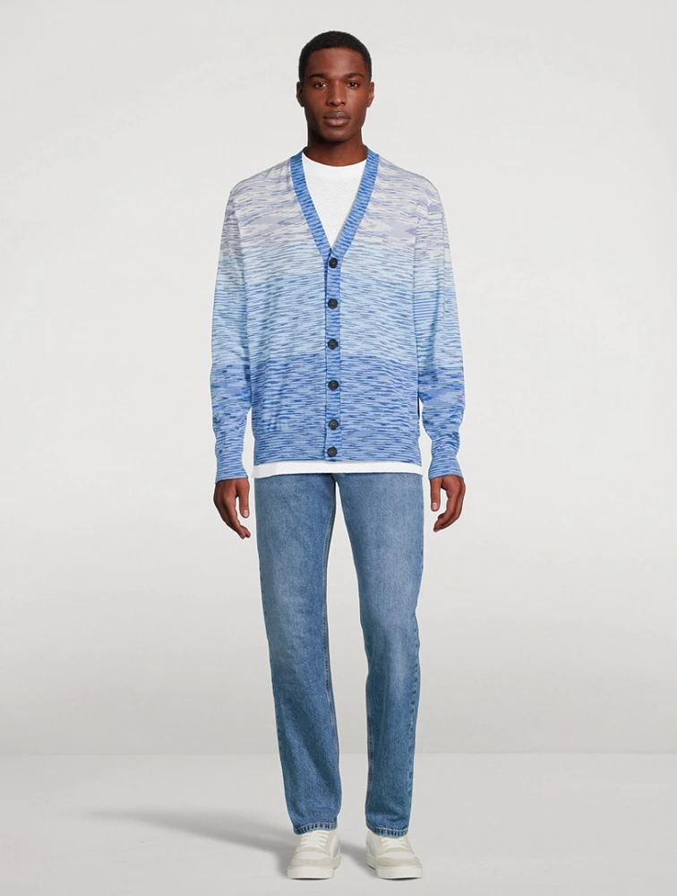 Jeans With Zig Zag Insert