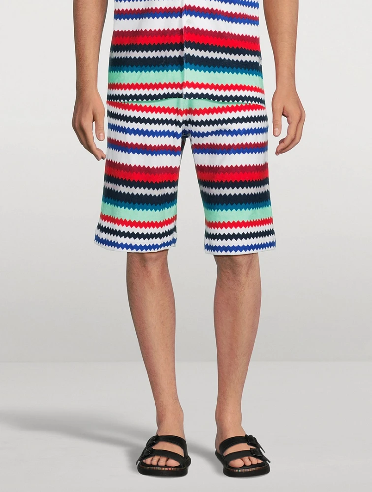 Cotton And Nylon Shorts