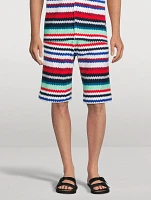 Cotton And Nylon Shorts