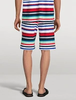 Cotton And Nylon Shorts