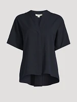 Dolman-Sleeve Blouse