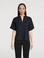 Dolman-Sleeve Blouse