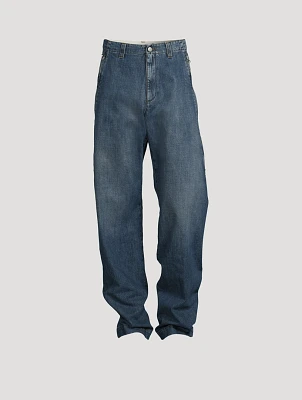 Cotton Oversized Jeans