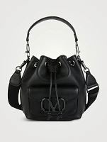 Locò Leather Bucket Bag
