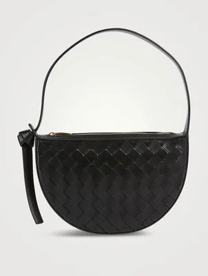 Mini Intrecciato Leather Shoulder Bag