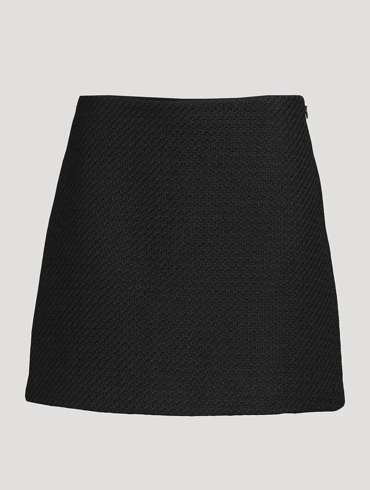 Tweed Mini Skirt