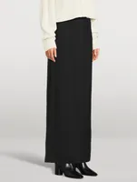 Wool Maxi Skirt