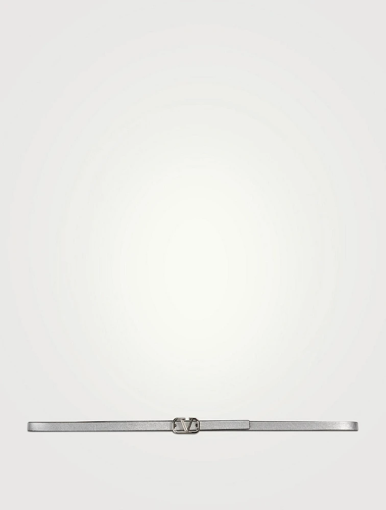 VLOGO Reversible Leather Belt
