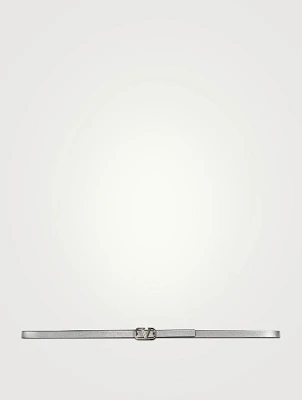 VLOGO Reversible Leather Belt