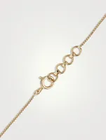 Astute Gold Necklace With Gems