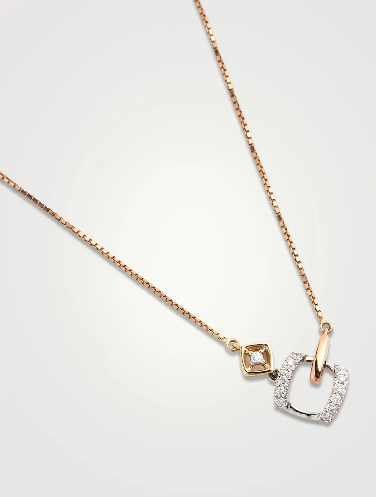 Juliet Gold Necklace With Gems