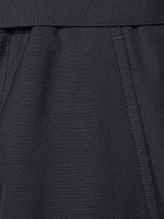 Wool-Blend Suiting Shorts