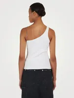 Asymmetric Top With Chain Detail