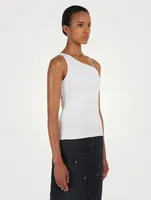 Asymmetric Top With Chain Detail