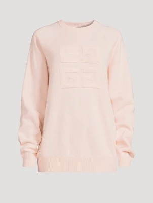 4G Jacquard Cashmere Sweater