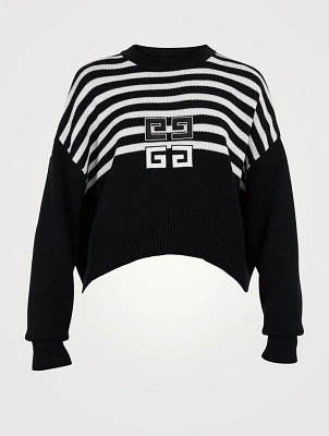 4G Cropped Sweater