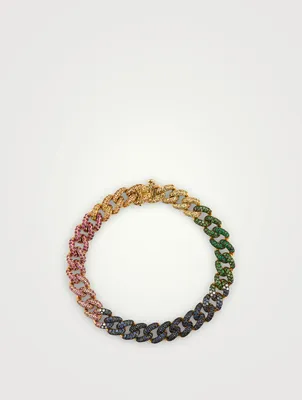 Medium 18K Rose Gold Link Bracelet
