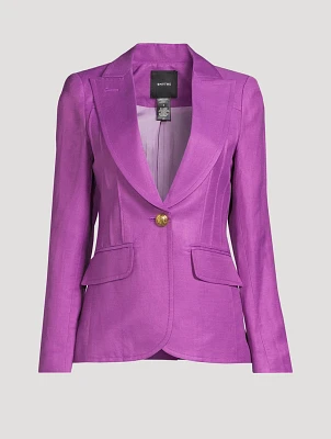 Pintuck Blazer