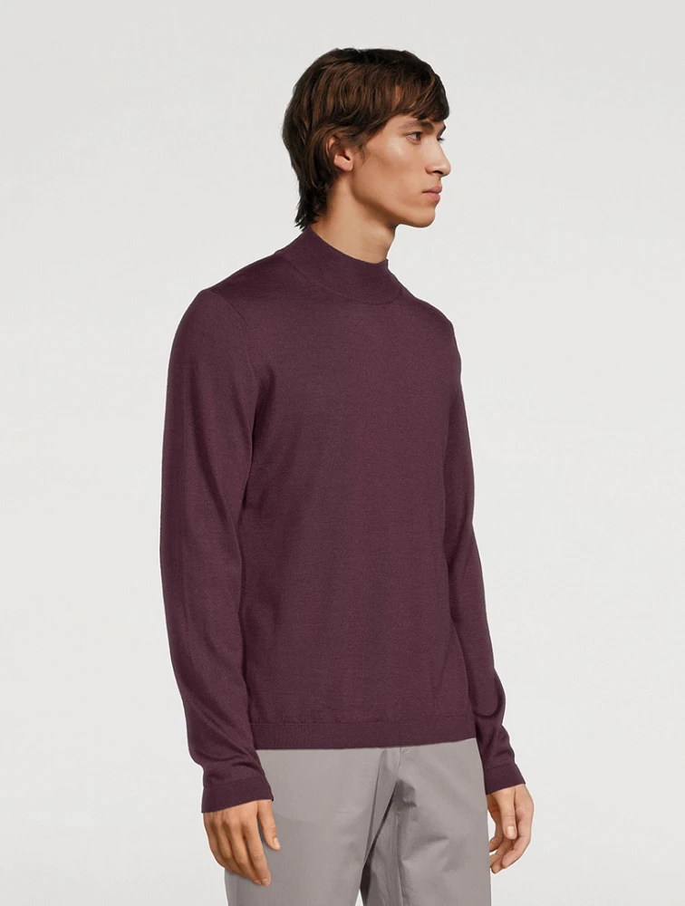 Beaudry Wool Silk And Cashmere Sweater