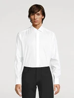 Albert Cotton Tuxedo Shirt