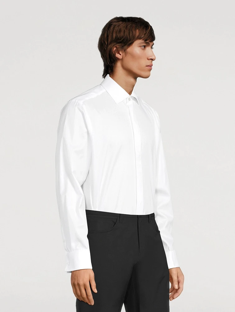 Albert Cotton Tuxedo Shirt