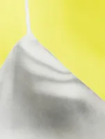 Trompe L'œil Technical Satin Tank Top