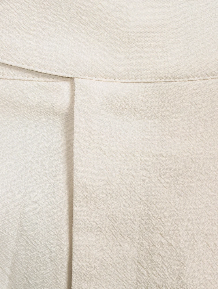 Ease Wool Wide-Leg Pants