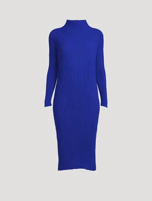 Spongy Midi Dress