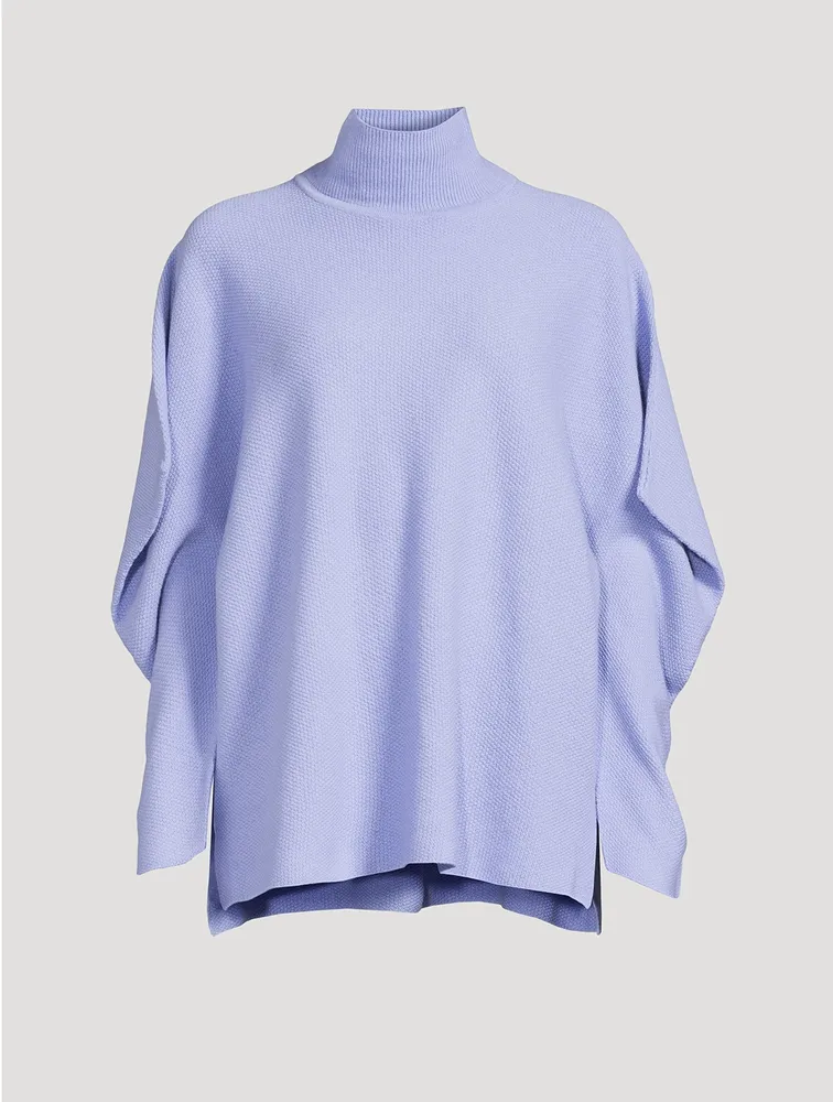 Wool Pique Knit Top