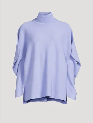 Wool Pique Knit Top