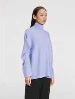 Wool Pique Knit Top