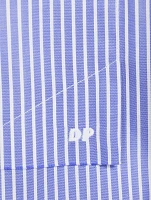 Nathalie Oversized Poplin Shirt Stripe Print