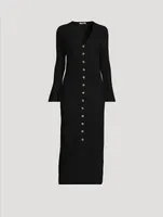 Colea Wool Knit Long Dress