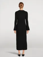 Colea Wool Knit Long Dress