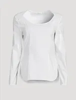 Leyia Stretch Cotton Shirt