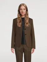 Theory Project Wool Gabardine Blazer