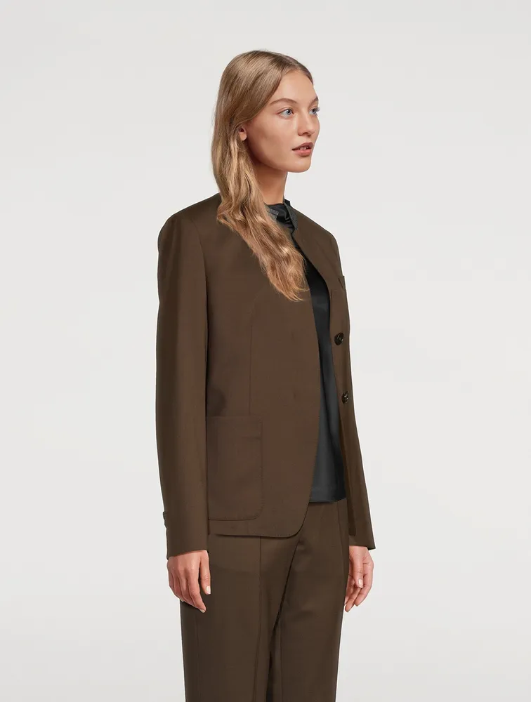 Theory Project Wool Gabardine Blazer