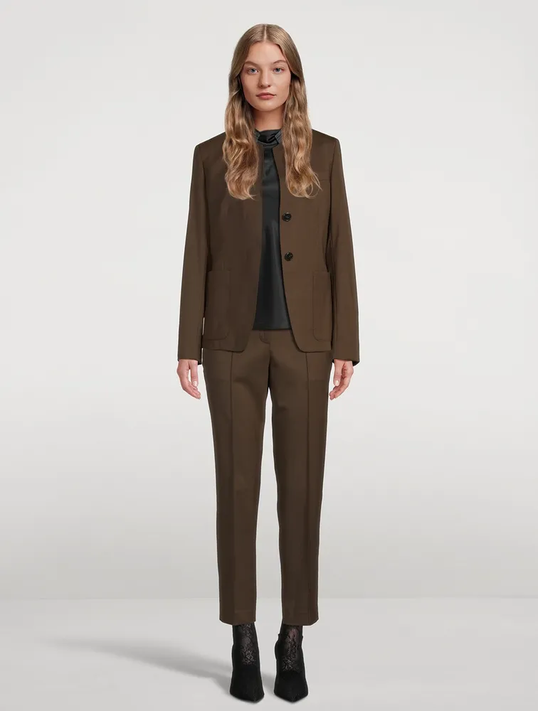 Theory Project Wool Gabardine Blazer