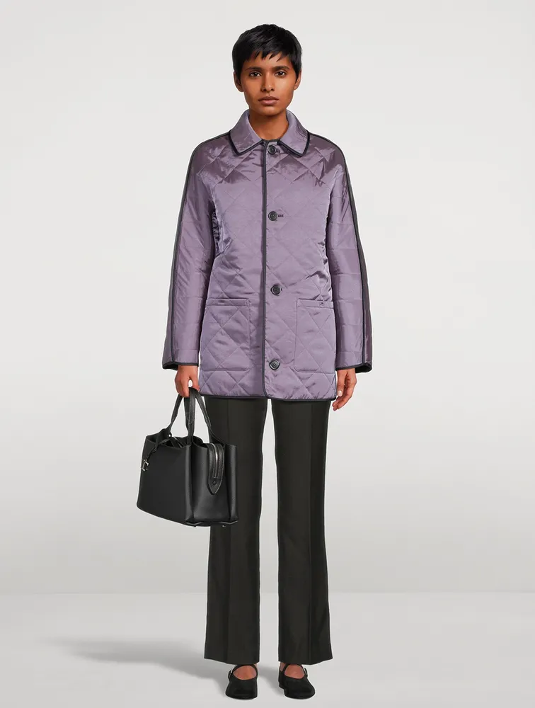 Theory Project Reversible Wool Car Coat