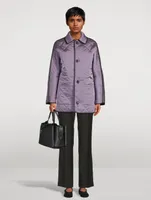 Theory Project Reversible Wool Car Coat