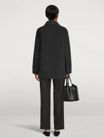Theory Project Reversible Wool Car Coat