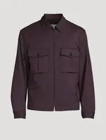 Project Wool Gabardine Shirt Jacket