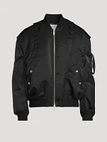 Nylon Bomber Jacket