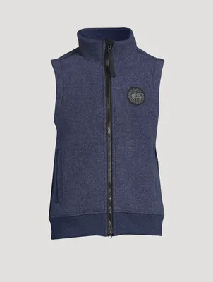 Mersey Black Label Fleece Zip Vest