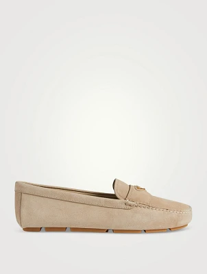 Suede Driving Loafers