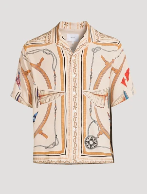 Nautica Silk Short-Sleeve Shirt