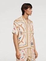 Nautica Silk Short-Sleeve Shirt