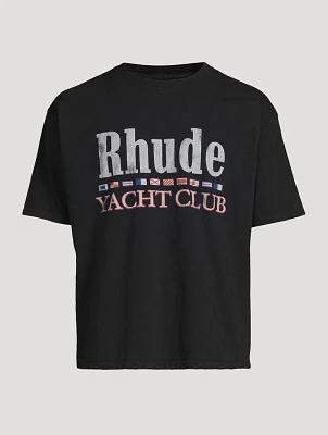 Rhude Flag Cotton T-Shirt