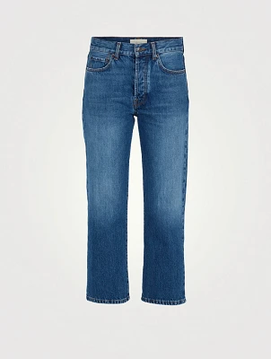 Lesley Straight-Leg Ankle Jeans