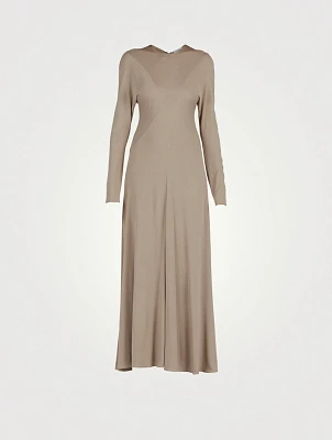 Venusia Jersey Long Dress